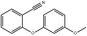 Benzonitrile, 2-(3-methoxyphenoxy)- 结构式