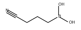 (3-氰基丙基)硼酸 结构式