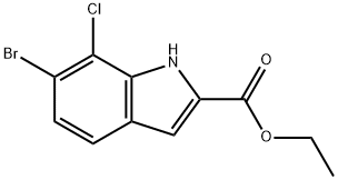 ethyl 6-bromo-7-chloro-1H-indole-2-carboxylate---Chemical Information ...