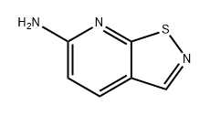 异噻唑并[5,4-B]吡啶-6-胺 结构式