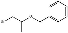 (2-溴-1-甲基乙氧基)甲基]-苯 结构式