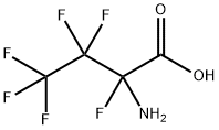 2-Aminohexafluorobutanoic acid 结构式
