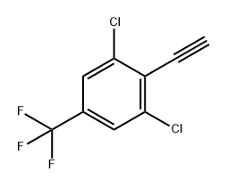 1,3-二氯-2-乙基-5-(三氟甲基)苯 结构式