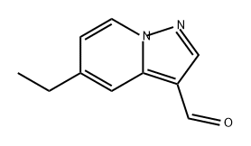 Pyrazolo[1,5-a]pyridine-3-carboxaldehyde, 5-ethyl- 结构式