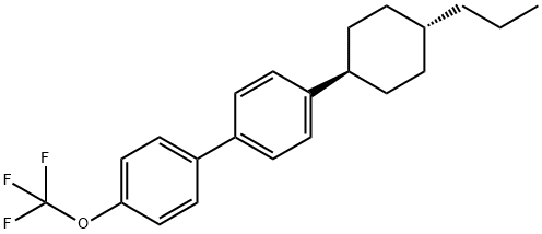 丙基环己基三氟甲氧基联苯 结构式