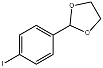 1,3-Dioxolane, 2-(4-iodophenyl)- 结构式
