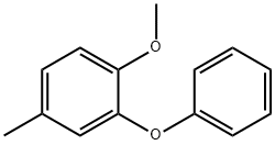 Benzene, 1-methoxy-4-methyl-2-phenoxy- 结构式