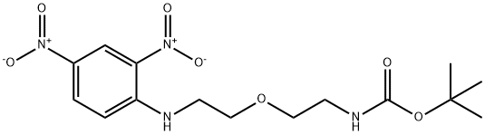 DNP-PEG1-NHBoc 结构式