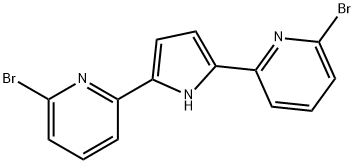 2,5-双(6-溴吡啶-2-基)-1H-吡咯 结构式