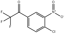 ETHANONE, 1-(4-CHLORO-3-NITROPHENYL)-2,2,2-TRIFLUORO- 结构式