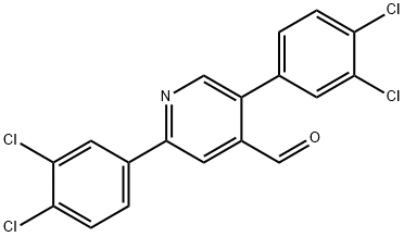 2,5-Bis(3,4-dichlorophenyl)isonicotinaldehyde