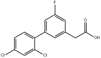 (2',4'-Dichloro-5-fluoro-biphenyl-3-yl)-acetic acid