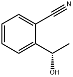 (S)-2-(1-羟乙基)苯甲腈 结构式