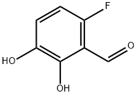 6-氟-2,3-二羟基苯甲醛 结构式