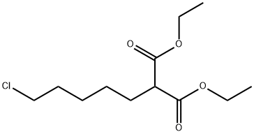 2-(5-氯戊基)丙二酸二乙酯 结构式