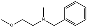 N-苄基-2-甲氧基-N-甲基乙-1-胺 结构式