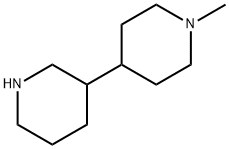 1'-methyl-3,4'-bipiperidine 结构式