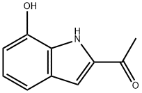 1-(7-Hydroxy-1H-indol-2-yl)ethanone 结构式