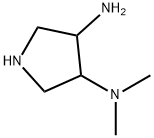 N3,N3-dimethylpyrrolidine-3,4-diamine trihydrochloride 结构式