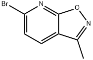 6-溴-3-甲基异噁唑并[5,4-B]吡啶 结构式