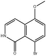 8-Bromo-5-methoxyisoquinolin-1(2H)-one 结构式