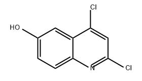 2,4-二氯喹啉-6-醇 结构式