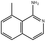 1-Isoquinolinamine, 8-methyl- 结构式