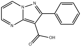 2-Phenylpyrazolo[1,5-a]pyrimidine-3-carboxylic acid 结构式