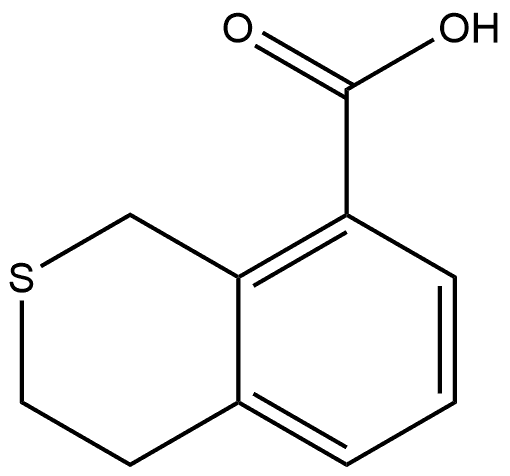 异噻唑啉-8-羧酸 结构式
