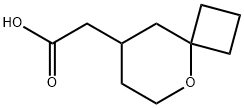 2-(5-氧杂螺[3.5]壬-8-基)乙酸 结构式