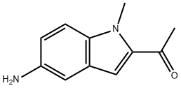 1-(5-Amino-1-methyl-1H-indol-2-yl)ethanone 结构式