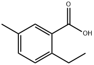 2-乙基-5-甲基苯甲酸 结构式