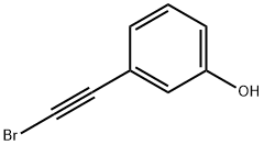 Phenol, 3-(2-bromoethynyl)- 结构式