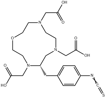 p-SCN-Bn-oxo-DO3A 结构式