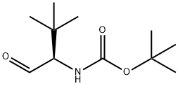 Carbamic acid, (1-formyl-2,2-dimethylpropyl)-, 1,1-dimethylethyl ester, (R)- (9CI) 结构式