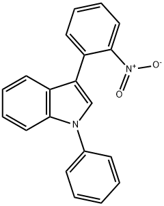 1H-Indole, 3-(2-nitrophenyl)-1-phenyl- 结构式