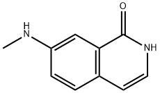 7-(Methylamino)isoquinolin-1-ol 结构式