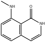 8-(Methylamino)isoquinolin-1-ol 结构式