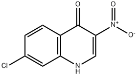 7-Chloro-3-nitroquinolin-4(1H)-one 结构式