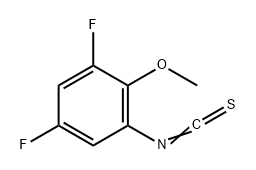 Benzene, 1,5-difluoro-3-isothiocyanato-2-methoxy- 结构式
