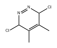 Pyridazine, 3,6-dichloro-3,6-dihydro-4,5-dimethyl- 结构式