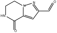4-氧代-4,5,6,7-四氢吡唑并[1,5-A]吡嗪-2-甲醛 结构式