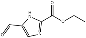Ethyl 5-formyl-1H-imidazole-2-carboxylate 结构式