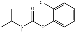 O-2-氯苯基 N-异丙基氨基甲酸酯 结构式