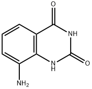 8-氨基喹唑啉-2,4(1H,3H)-二酮 结构式