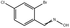 N-[(2-bromo-4-chlorophenyl)methylidene]hydroxy lamine 结构式