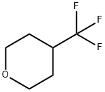 4-(Trifluoromethyl)tetrahydro-2H-pyran 结构式