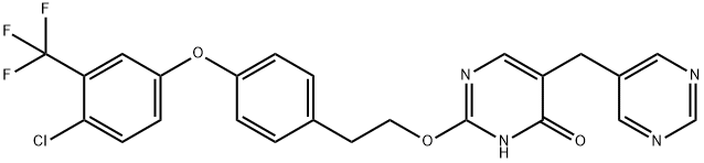 化合物 GSK2647544 结构式
