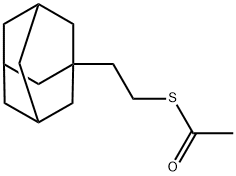 Ethanethioic acid, S-(2-tricyclo[3.3.1.13,7]dec-1-ylethyl) ester 结构式