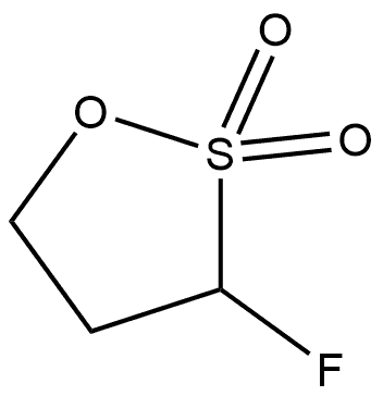 1,2-Oxathiolane, 3-fluoro-, 2,2-dioxide 结构式